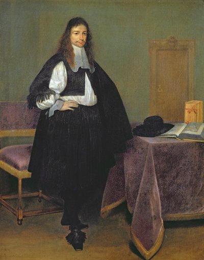 Portrait of a Man by Gerard ter Borch